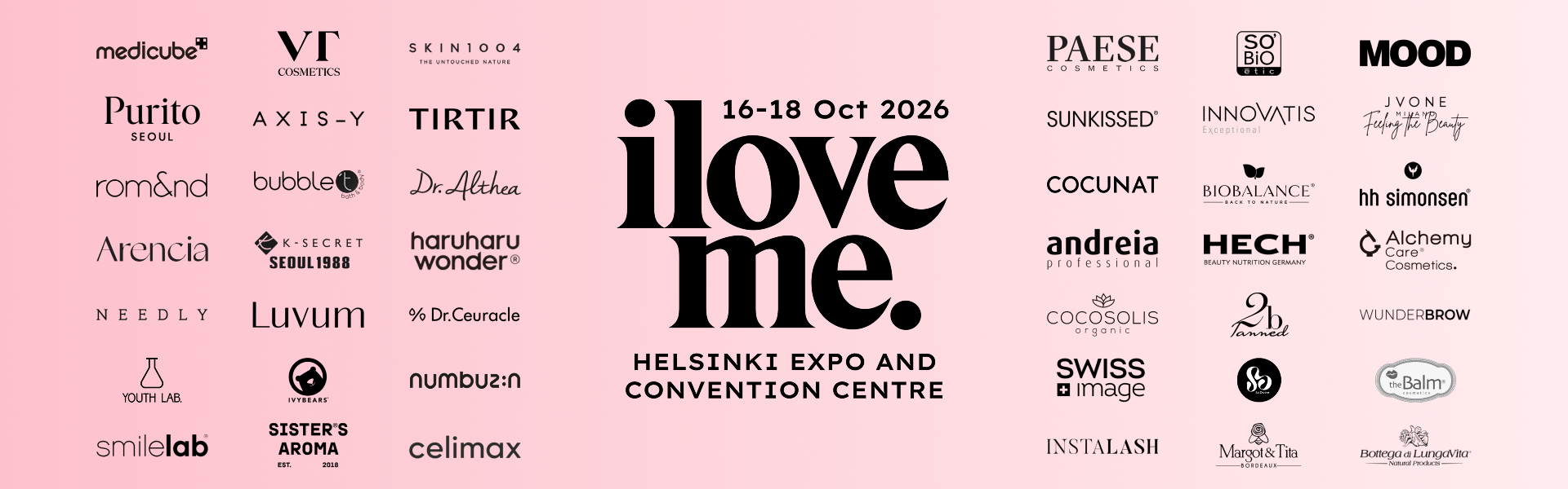 Meet Gemer Wholesale & Macta Beauty at I Love Me Messut 2026 - 16-18 Oct